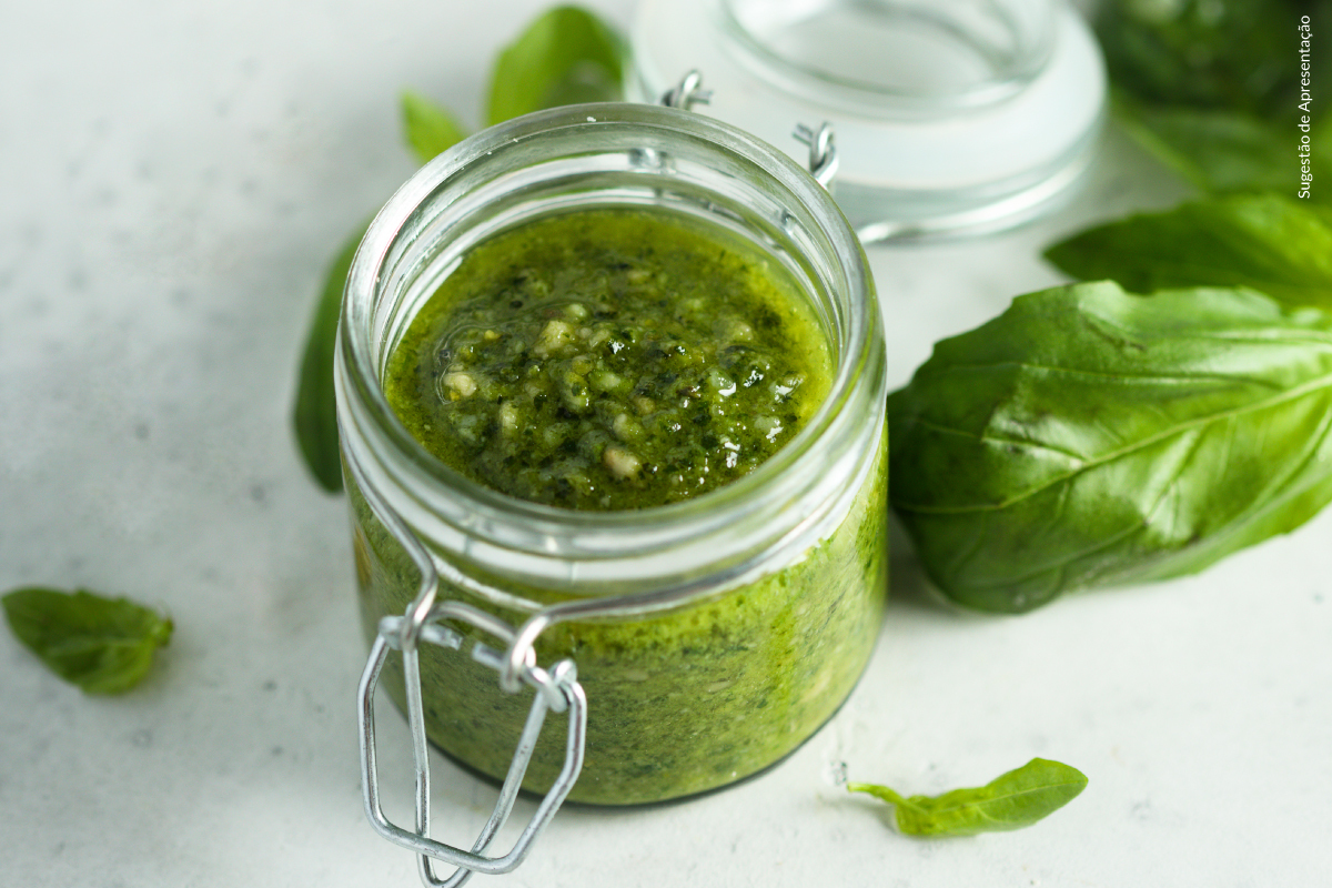 Pesto de Manjericão e Noz